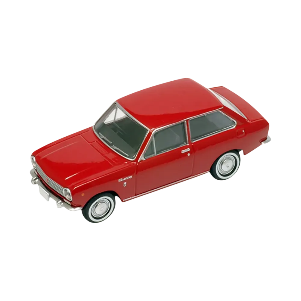 TOMYTEC "TOMICA LIMITED VINTAGE" 1/64 LV-83a Sunny 1000 2 Door DX (Red)