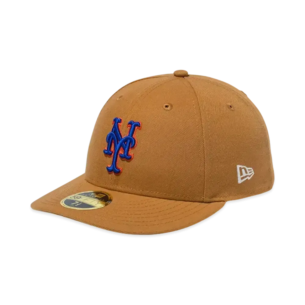 NEW ERA LP 59Fifty Panama Tan New York Mets "Tan"