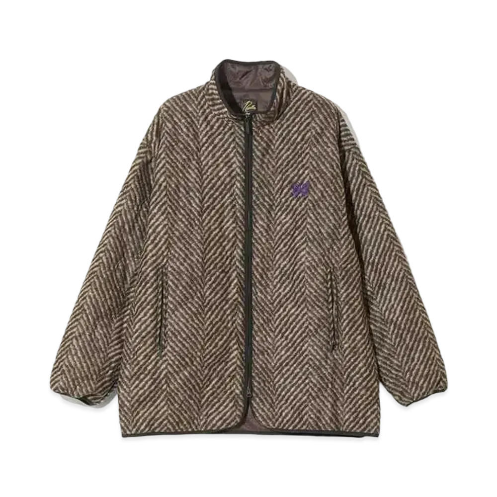 Needles x ts(s) Piping Quit JK-HB Jersey Quilted "Brown"