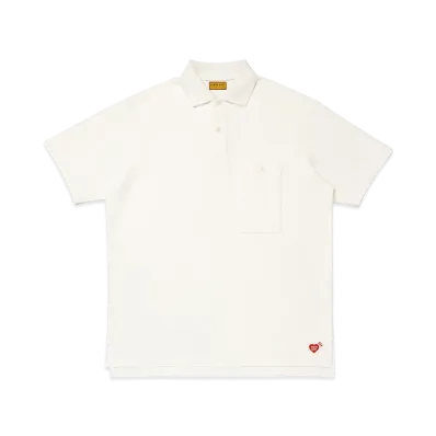 HUMAN MADE Big Polo Shirt "White"