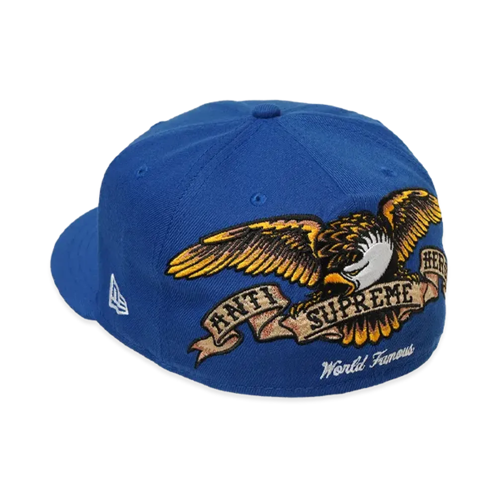 Supreme x ANTIHERO New Era "Blue"