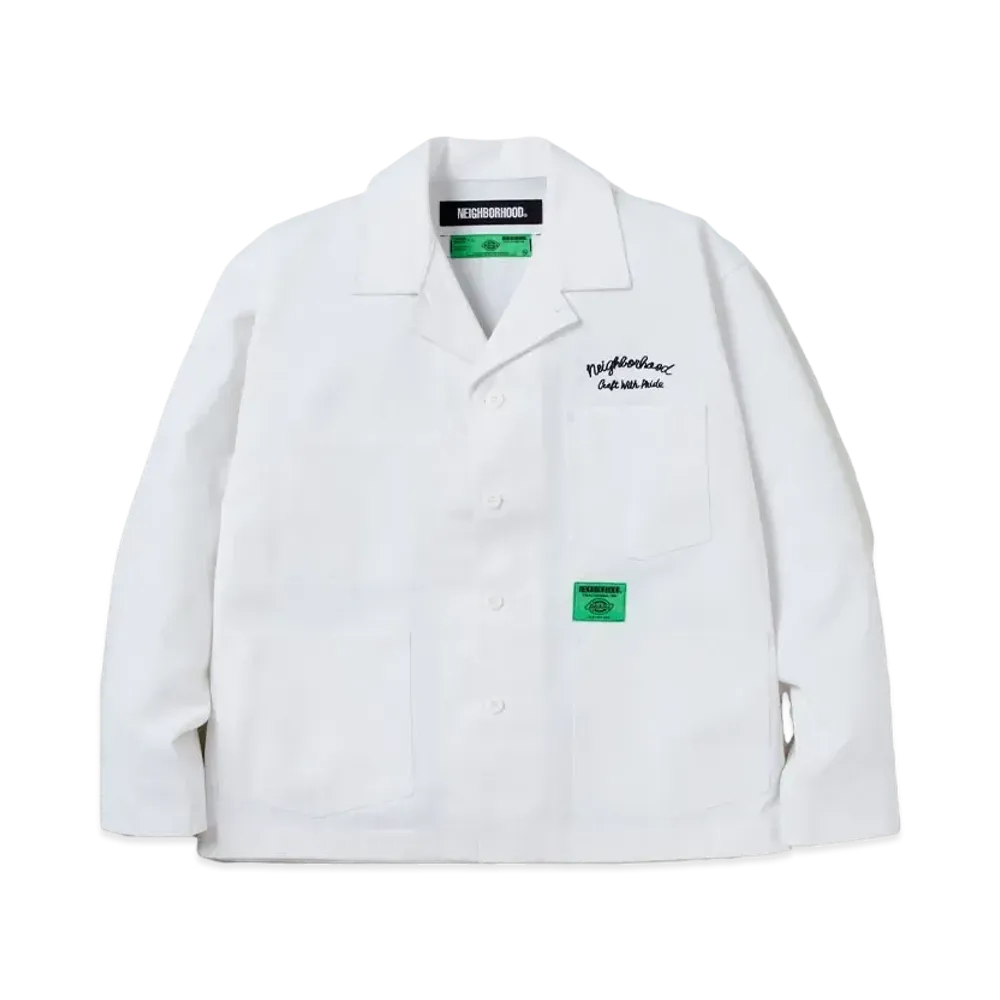 NEIGHBORHOOD x Dickies . Coverall Jacket "White"