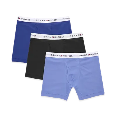 TOMMY HILFIGER Boxer Shorts Set Of 3 "Inkblue"