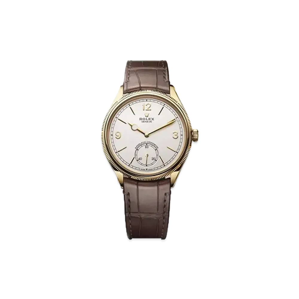 ROLEX 1908 39mm "White/Yellow Gold" 52508