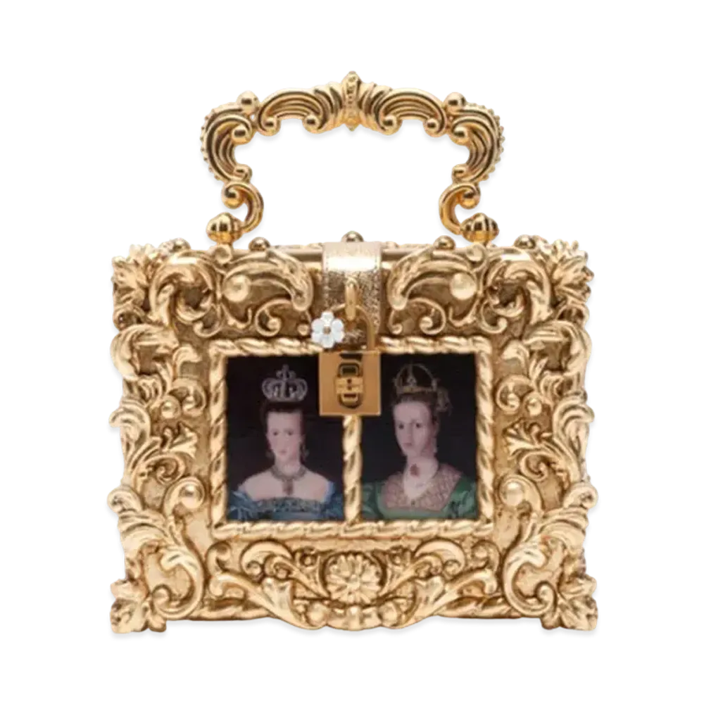 Dolce&Gabbana Dolce Box Bag Queen "Gold"