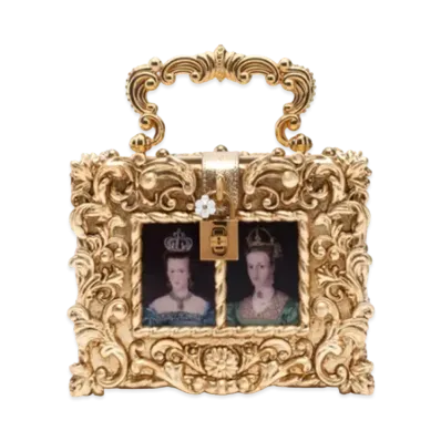 Dolce&Gabbana Dolce Box Bag Queen "Gold"