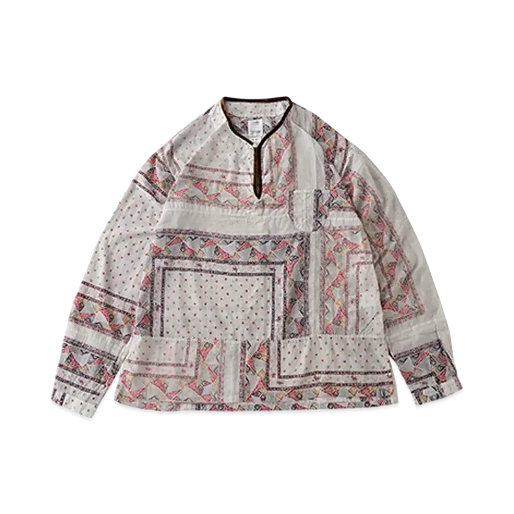 visvim TUNIC P.O. PATCHWORK (N.D.) "Grey"