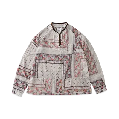 visvim TUNIC P.O. PATCHWORK (N.D.) "Grey"