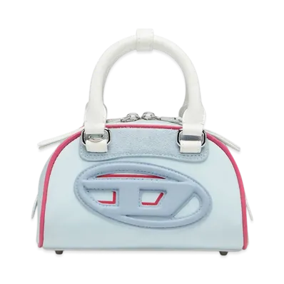 Diesel 1dr Dome Crossbody Bag "Light Blue"