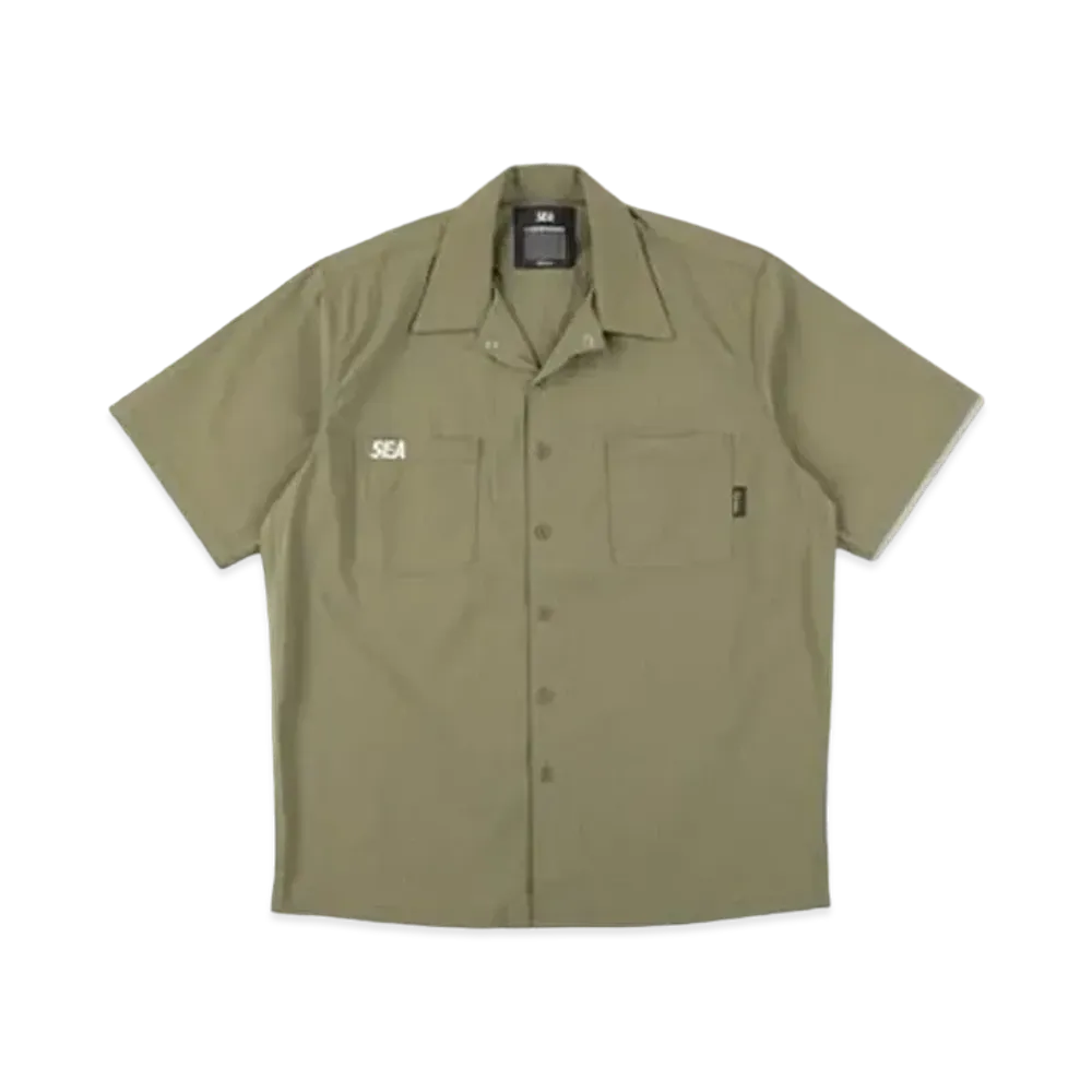 WIND AND SEA x CORDURA Ripstop S/S Shirt "Olive"