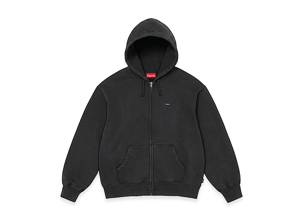 Supreme Small Box Zip Up Hooded Sweatshirt "Black" (26FW)