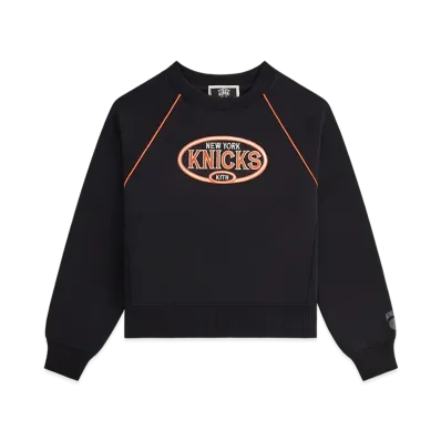 Kith Kids for the New York Knicks Raglan Nelson Crewneck "Black"