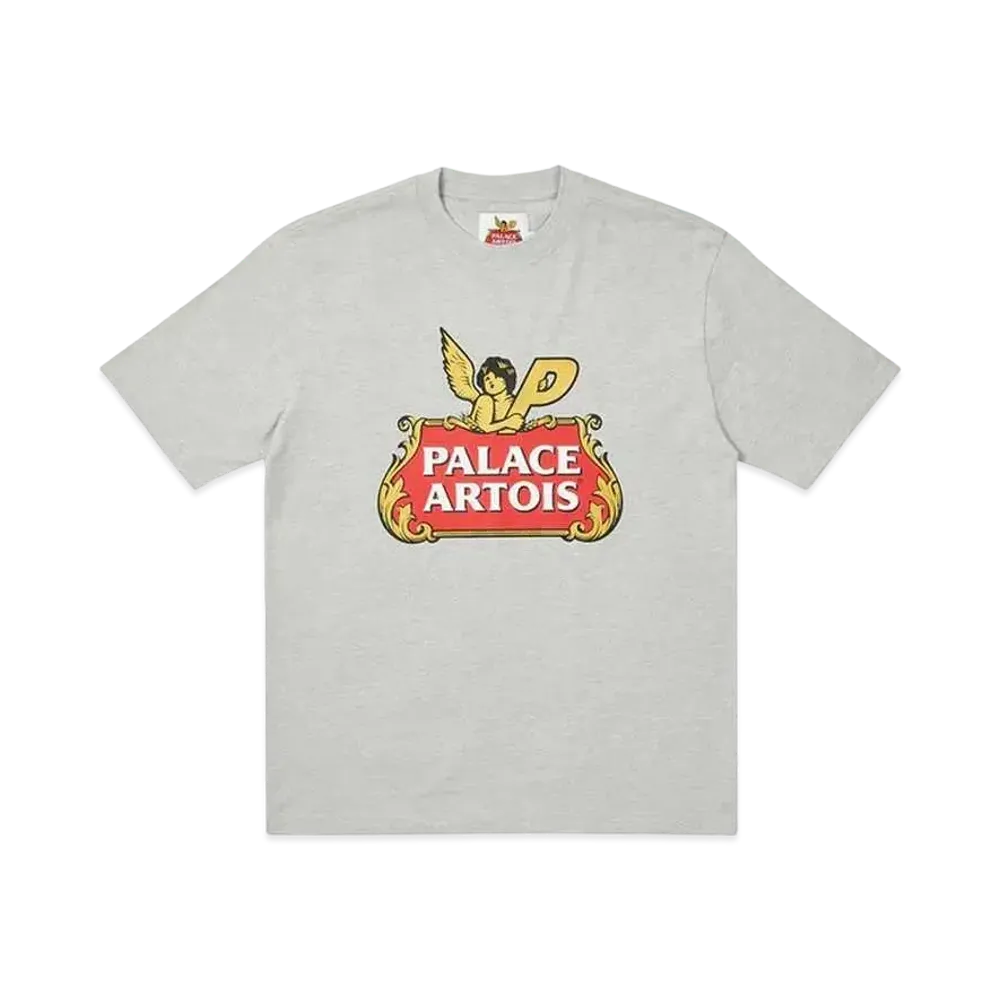 PALACE Stella Artois Cartouche T-Shirt "Grey"