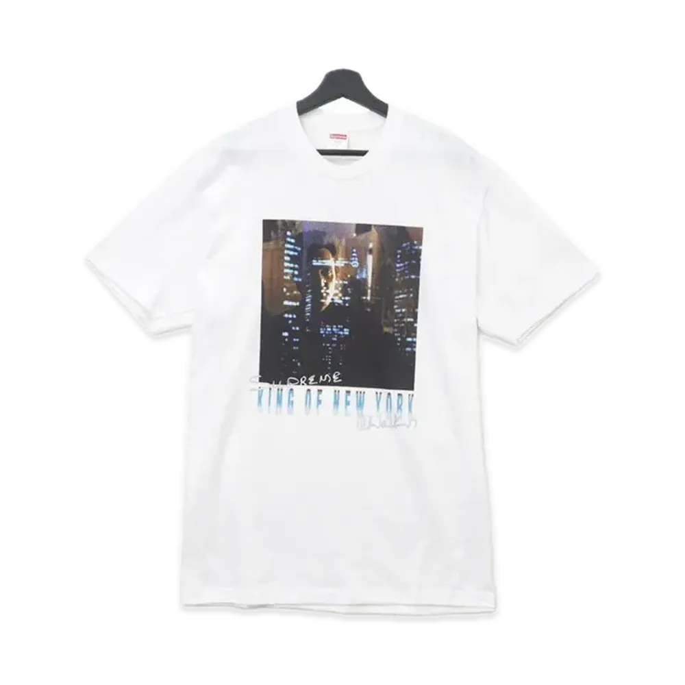 Supreme Christopher Walken King Of New York Tee "White"