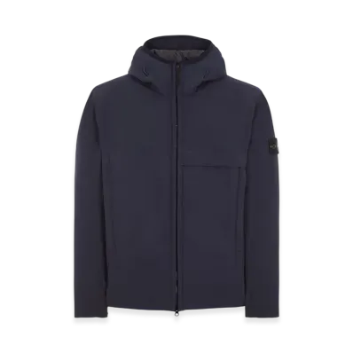Stone Island 40527 Soft Shell-R E.DYE Pure Insulation Technology Primaloft Jacket - 22FW "Navy Blue"