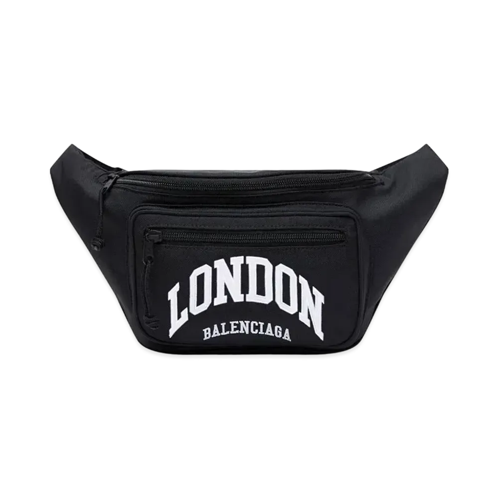 BALENCIAGA Cities London Explorer Beltpack "Black"