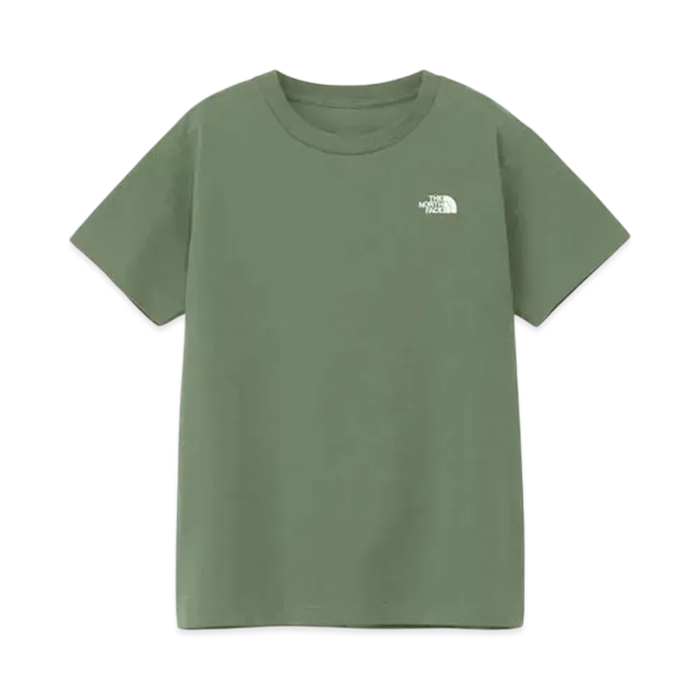 The North Face Kids Short Sleeve Nuptse City "Duck Green"