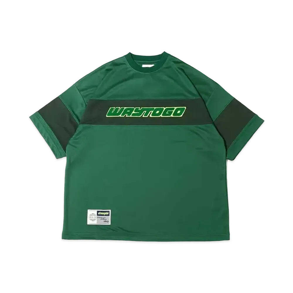 atmos pink Sporty Tops "Green"