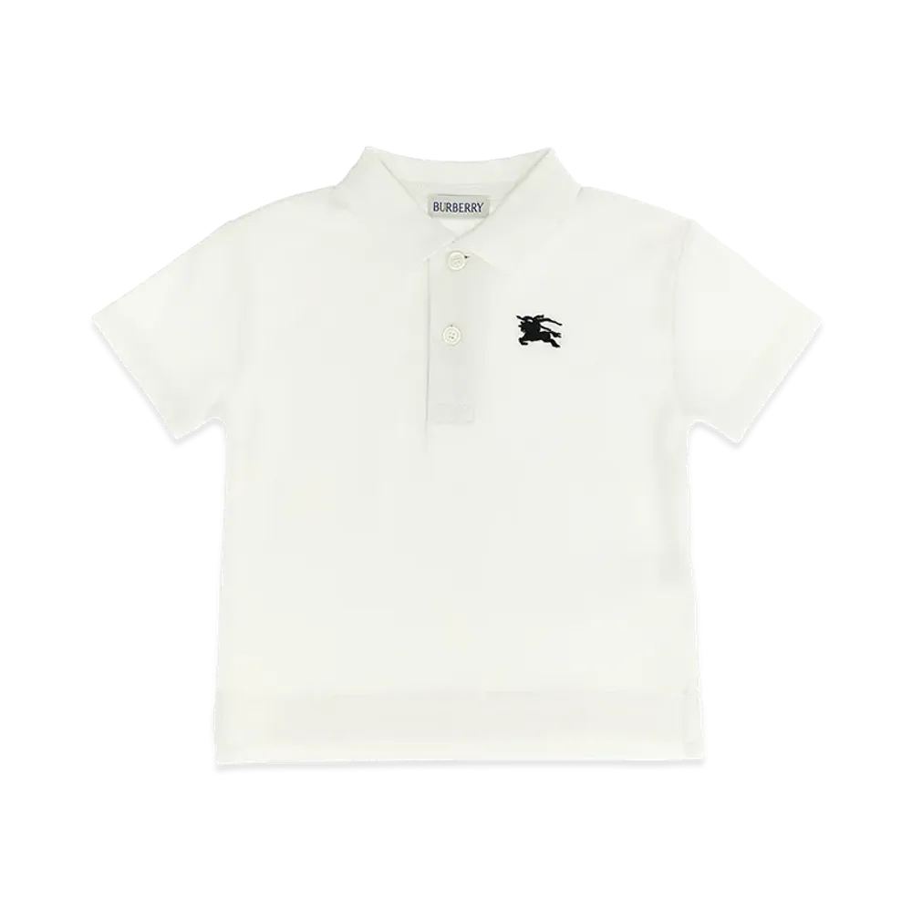 Burberry Kids Johane Polo Shirt "White"