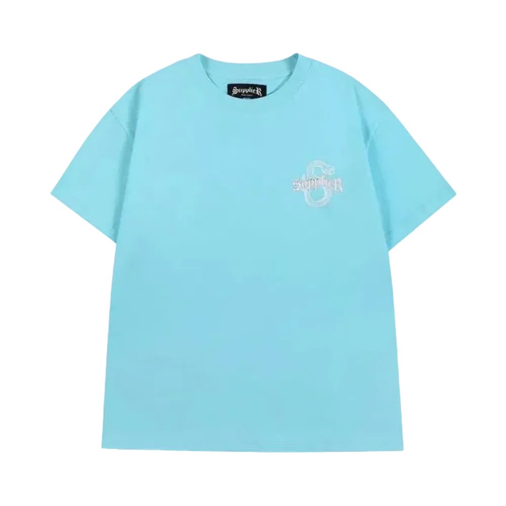 SUPPLIER Snake Logo Tee "Blue"