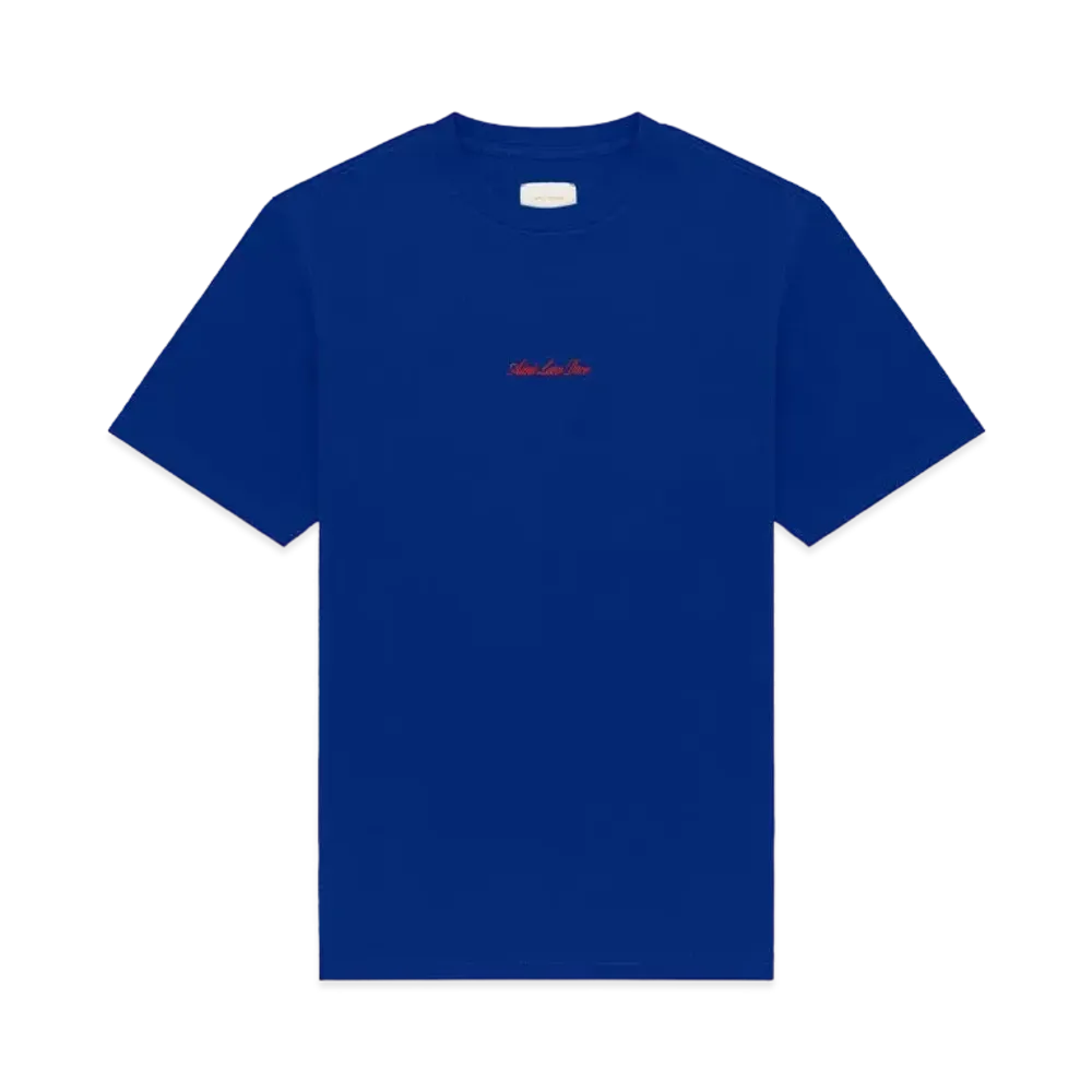 Aime Leon Dore Embroidered Logo Tee "Blue"