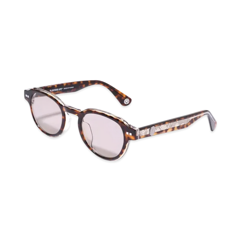 A BATHING APE Sunglasses #15 "Beige"