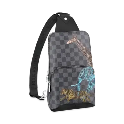Louis Vuitton Avenue Sling Bag Damier "Noir"
