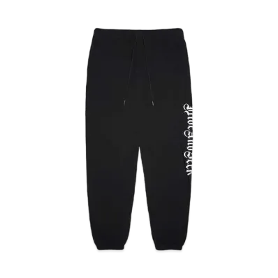 Hide and Seek Old English Sweat Pant(24aw) "BLACK"