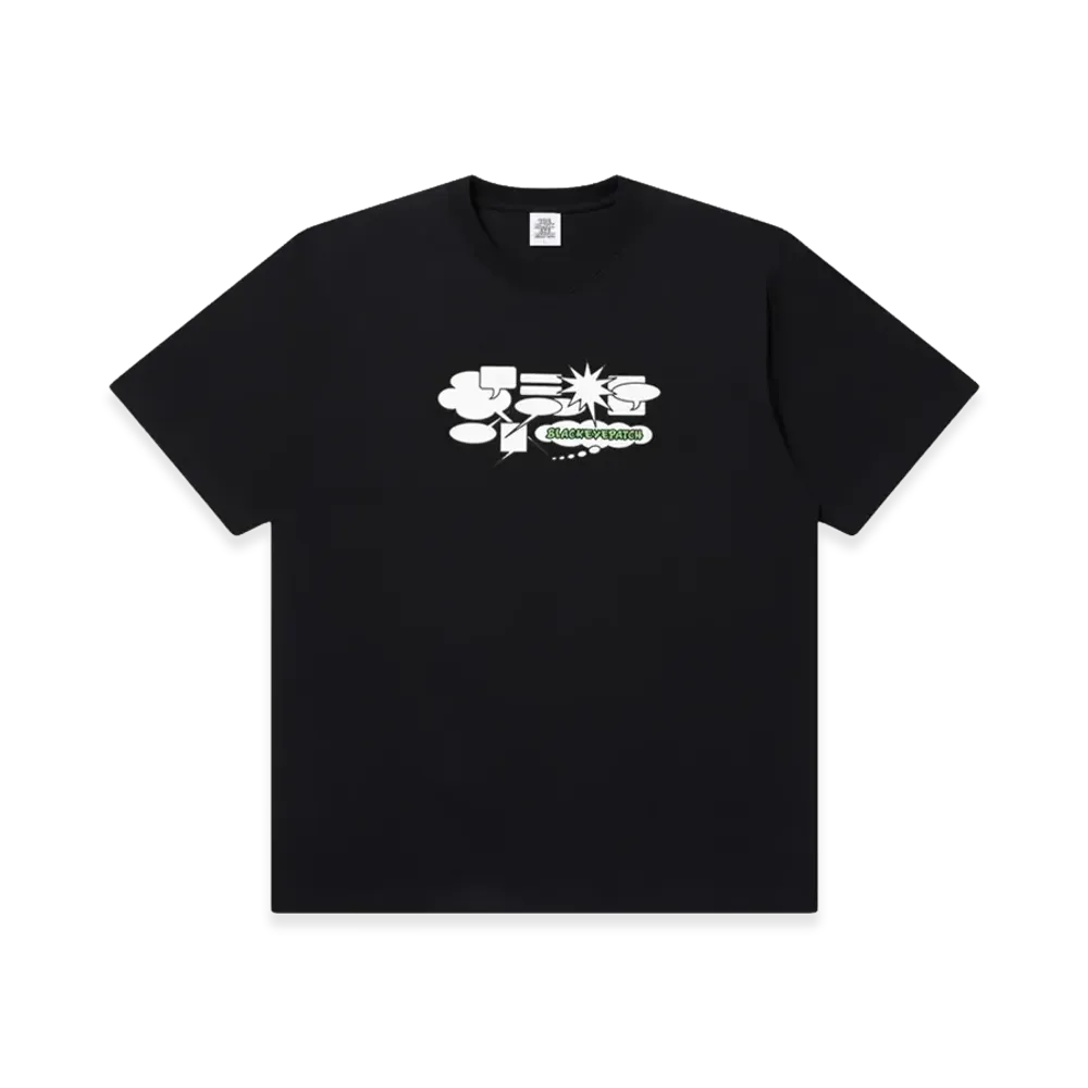 BlackEyePatch Speech Bubbles Tee "Black"