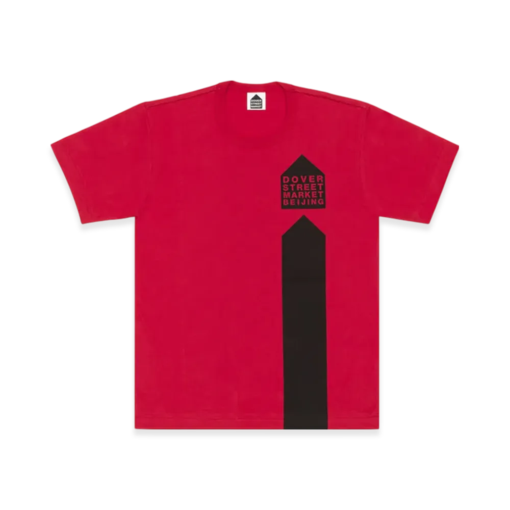 COMME des GARCONS x DSM DOVER STREET MARKET Exclusive Beijing T-Shirt "Red"