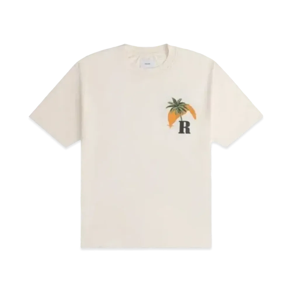 RHUDE Miami Gp Moonlight Tee "White"