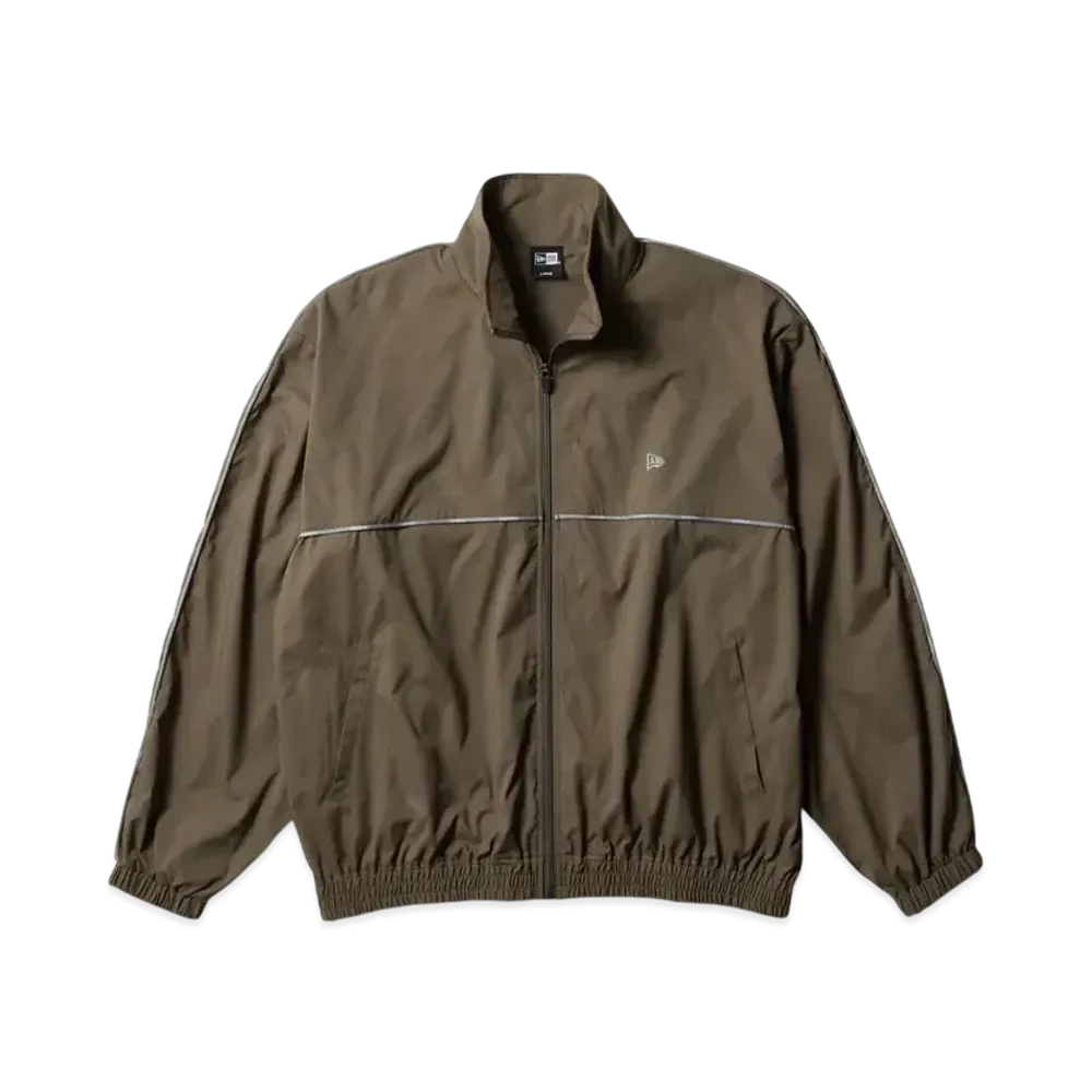 NEW ERA Performance Apparel Oversized Piping Track Jacket "Olive"
