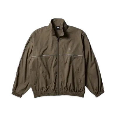NEW ERA Performance Apparel Oversized Piping Track Jacket "Olive"