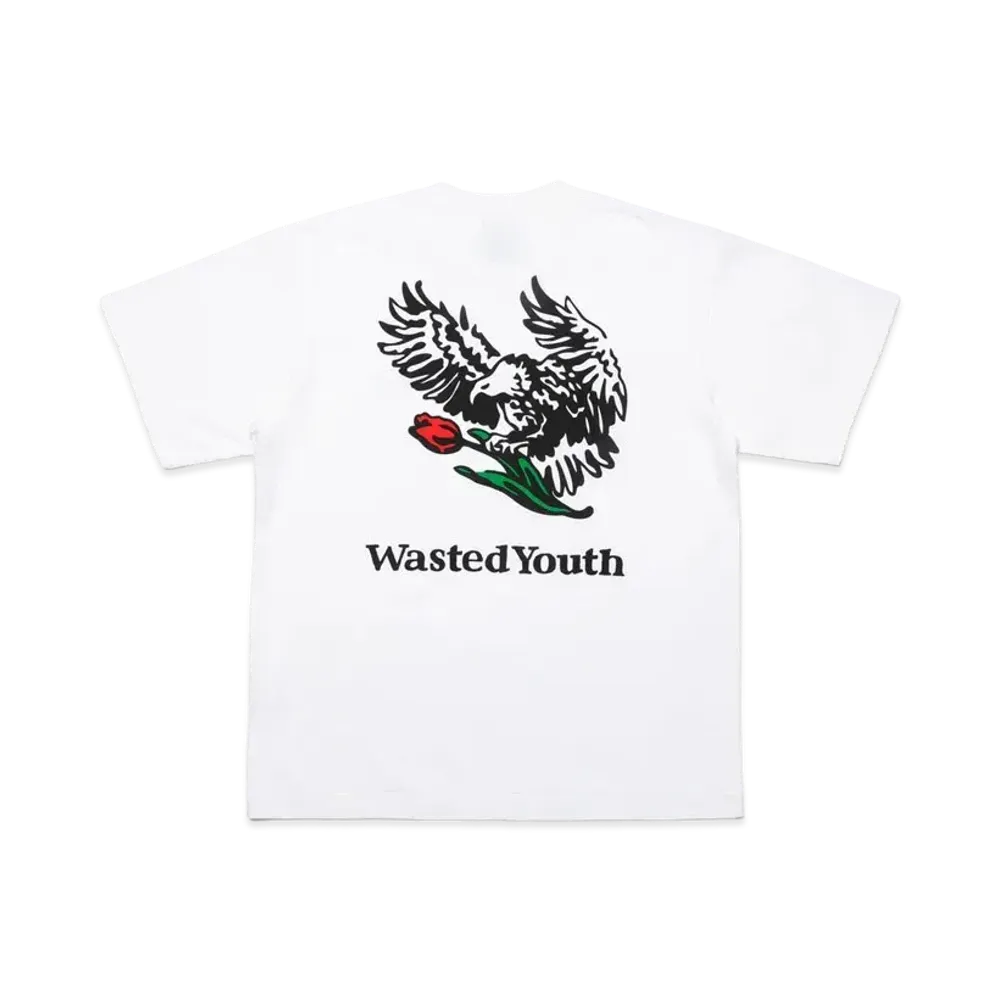 Wasted Youth T-Shirt#6 "White" / VERDY