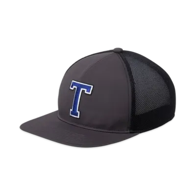 The North Face Logo Trucker Mesh Cap "Asphalt Gray"