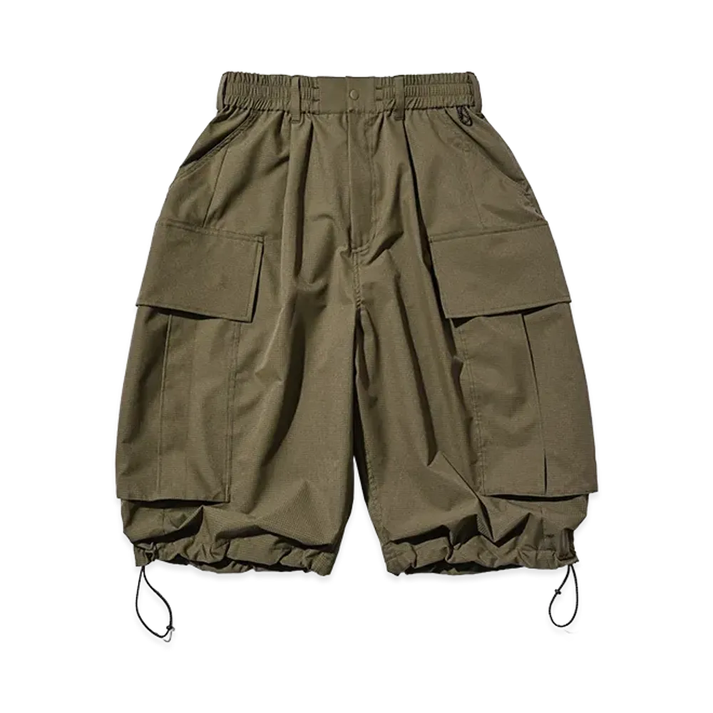 CLESSTE Cooldots City Mega Pocket Balloon Cargo Half Pants "Olive"