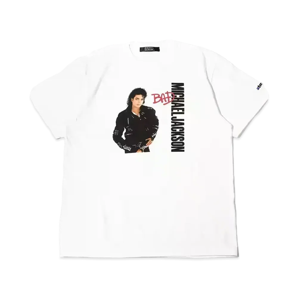 atmos x Michael Jackson Bad Tee "White"