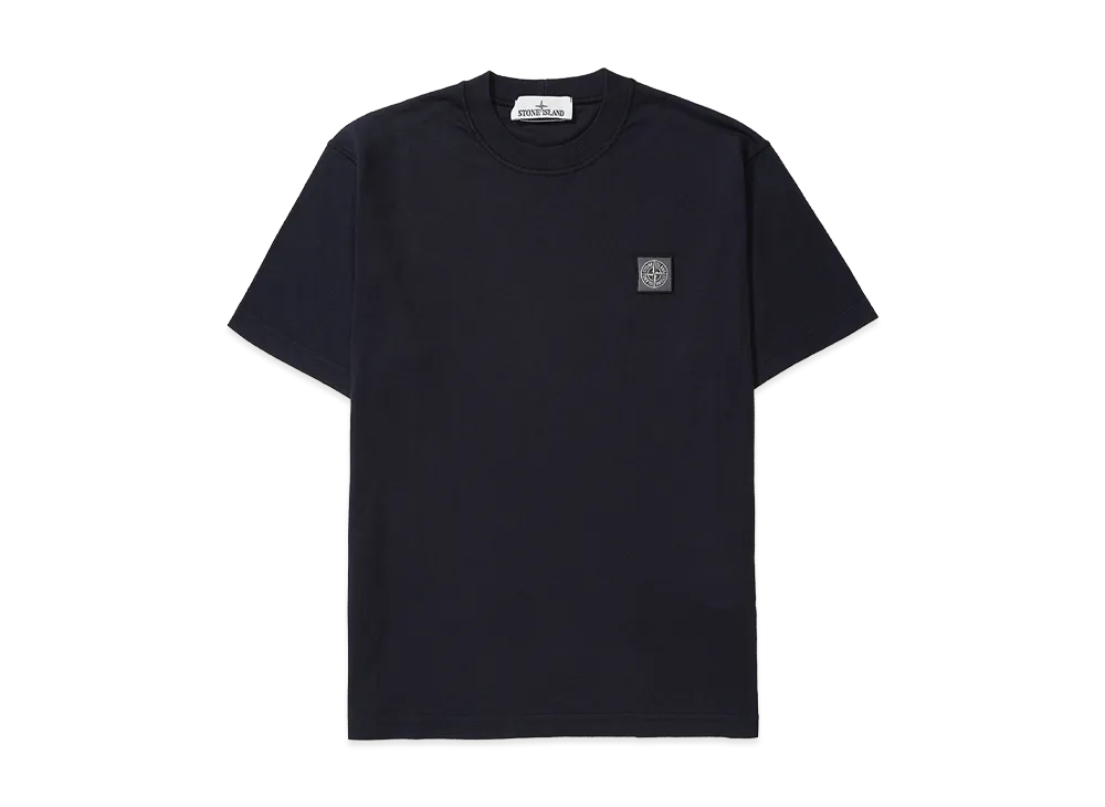 ストーンアイランド ショートスリーブ Tシャツ オーガニック コットン ジャージー "ブルー"