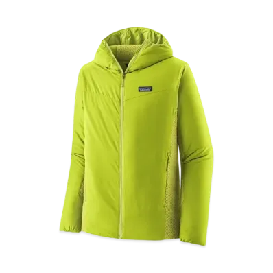 Patagonia Men's Nano Air Light Hybrid Hoodie "Phosphorus Green"