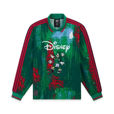 adidas x Brain Dead x Disney Long Sleeve Jersey "Red/Bold Green/Blue"