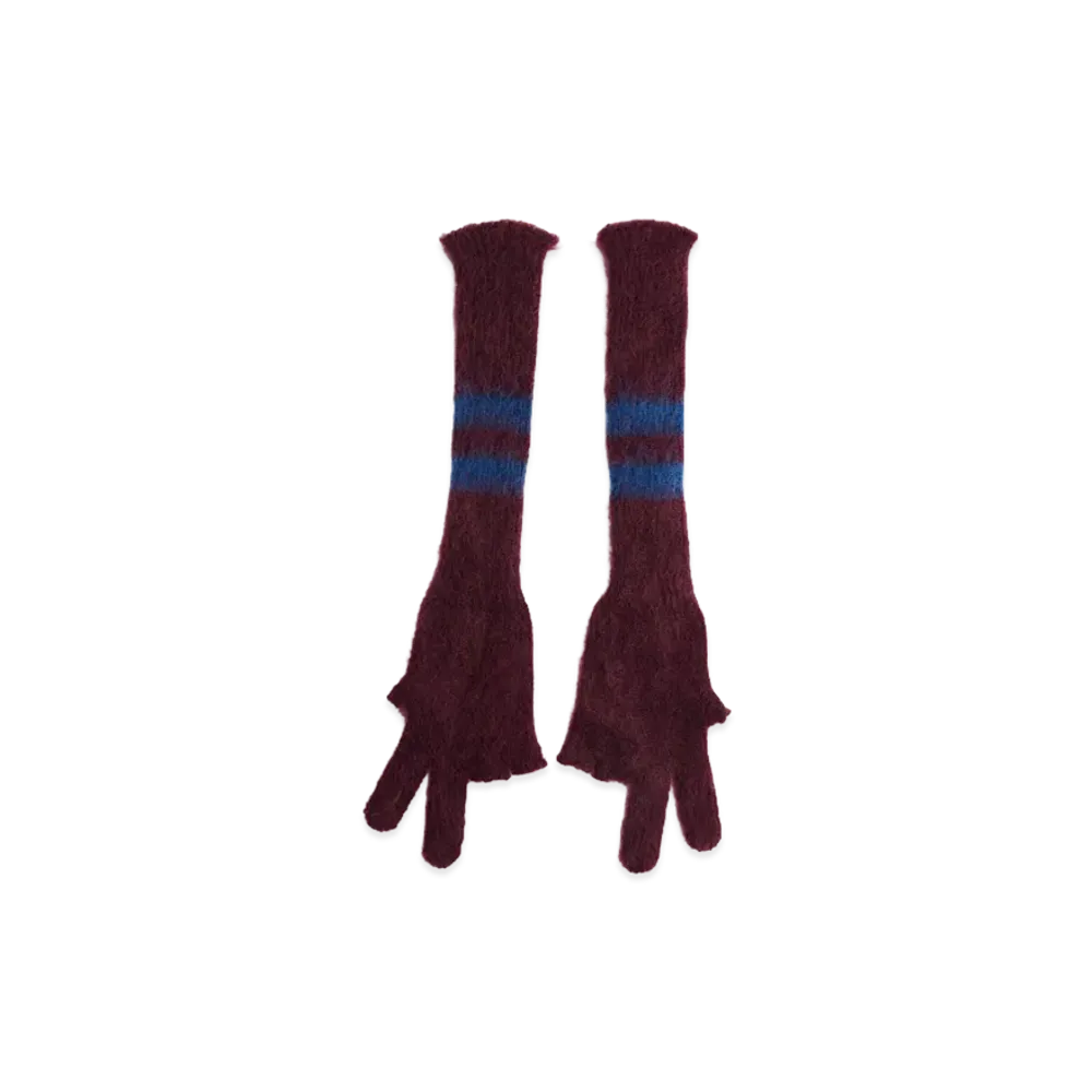 COGNOMEN Peace Mohair Gloves "Purple"
