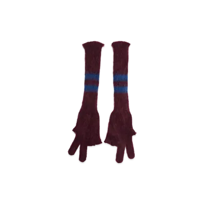 COGNOMEN Peace Mohair Gloves "Purple"