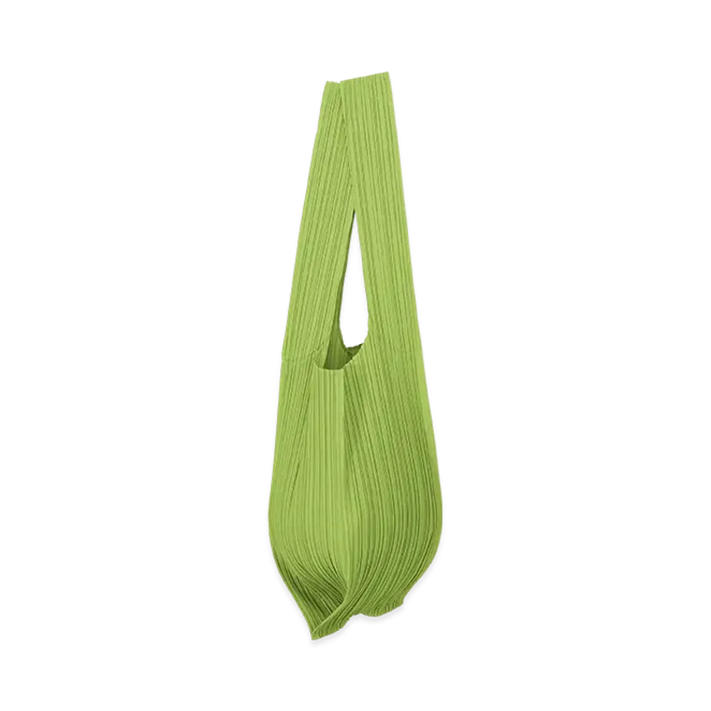 PLEATS PLEASE ISSEY MIYAKE Shift Pleats Bag "Yellow Green"