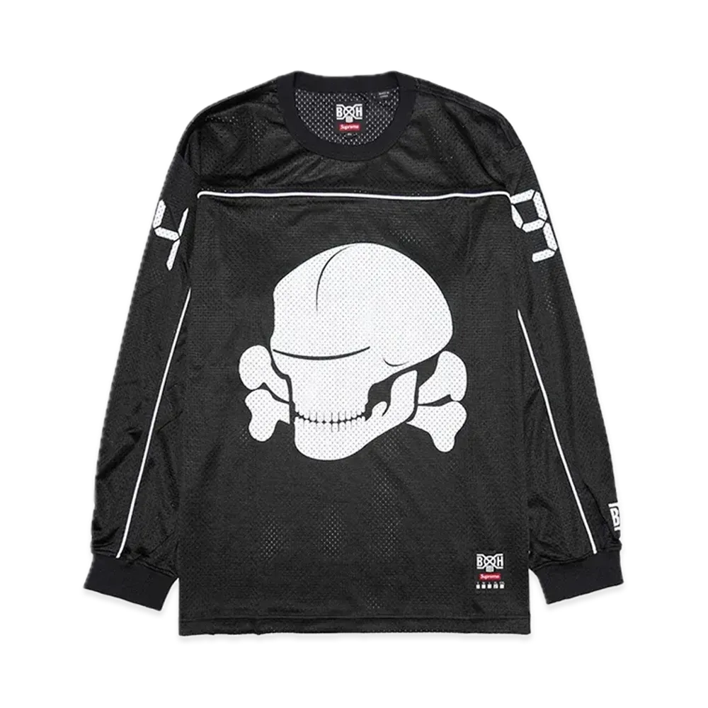 Supreme x BOUNTY HUNTER Mesh Moto Jersey "Black"