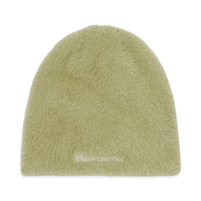 thisisneverthat Shaggy No Cuff Beanie "Lime"