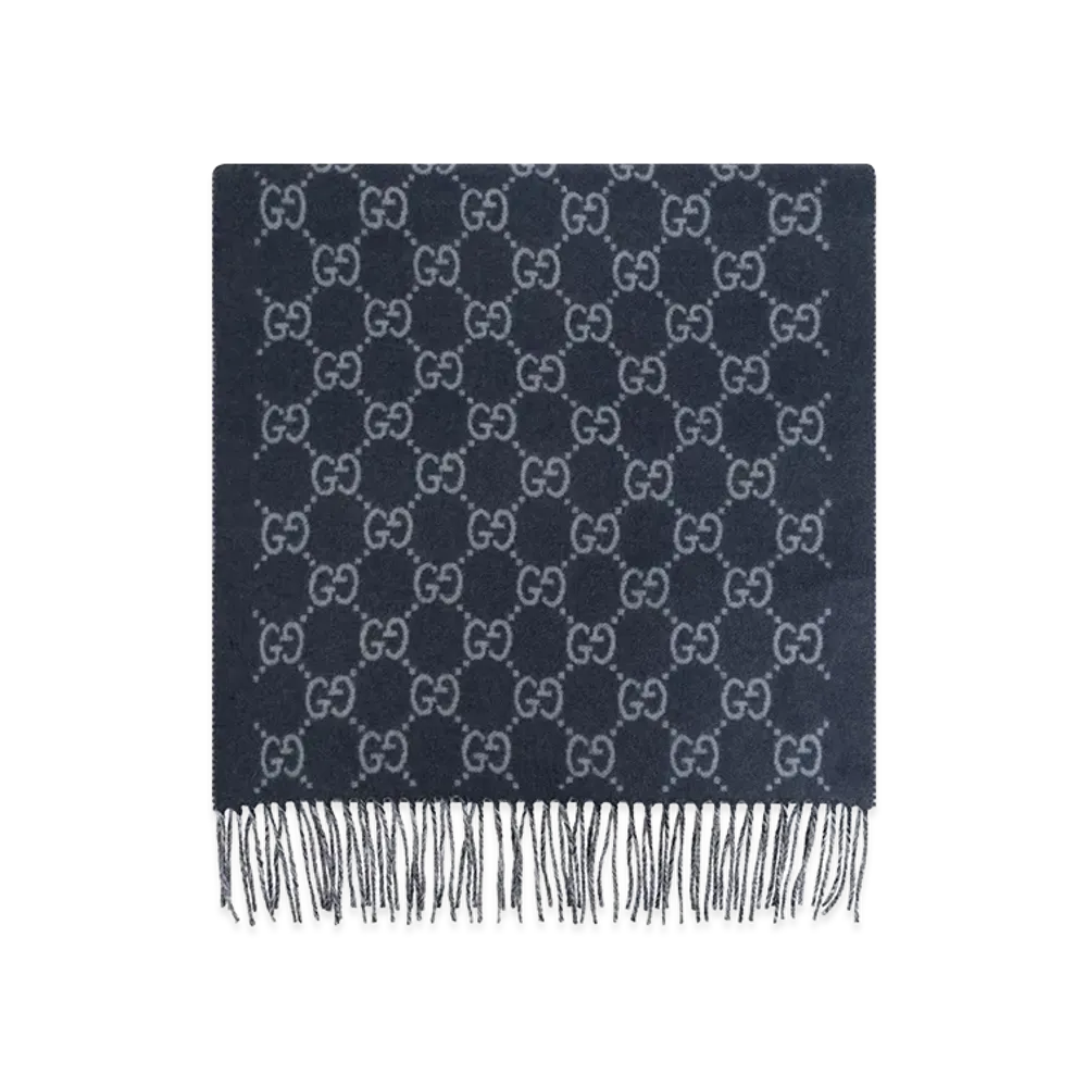 GUCCI Scarfs Sky "Navy/Blue"