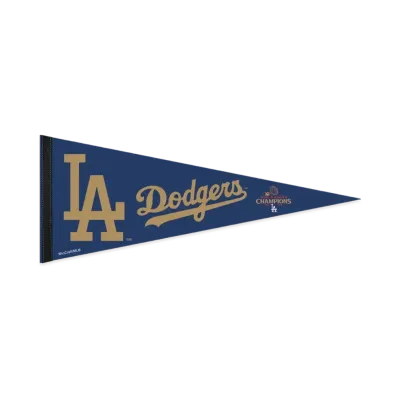 MLB Los Angeles Dodgers 2025 Gold Collection WinCraft 12'' x 30'' Premium Pennant "Royal"
