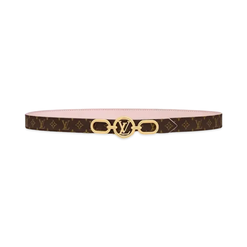 Louis Vuitton LV Circle Prime 20mm Reversible Belt "Pink"