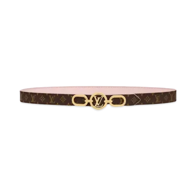 Louis Vuitton LV Circle Prime 20mm Reversible Belt "Pink"