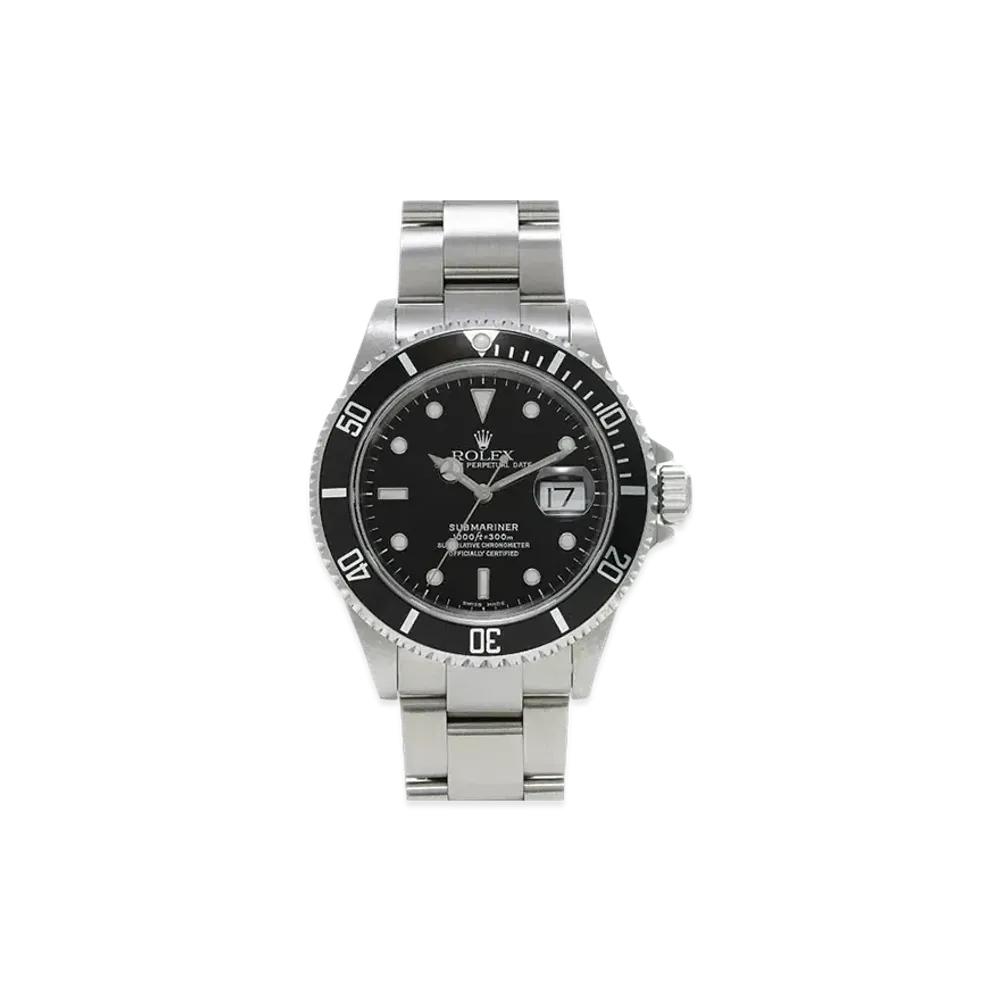 ROLEX Submariner Date "Black/Stainless Steel" 16610